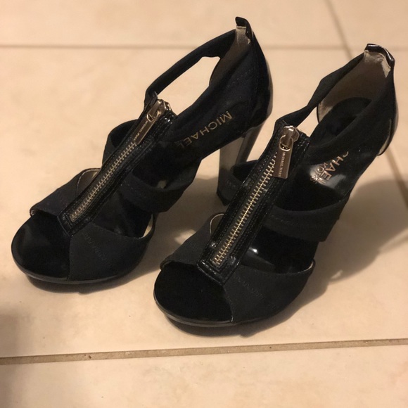 Michael Kors Black Heels - Picture 1 of 6